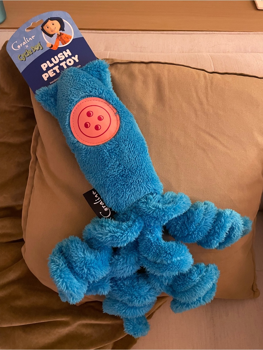 Coraline Plush Octopus Pet Toy